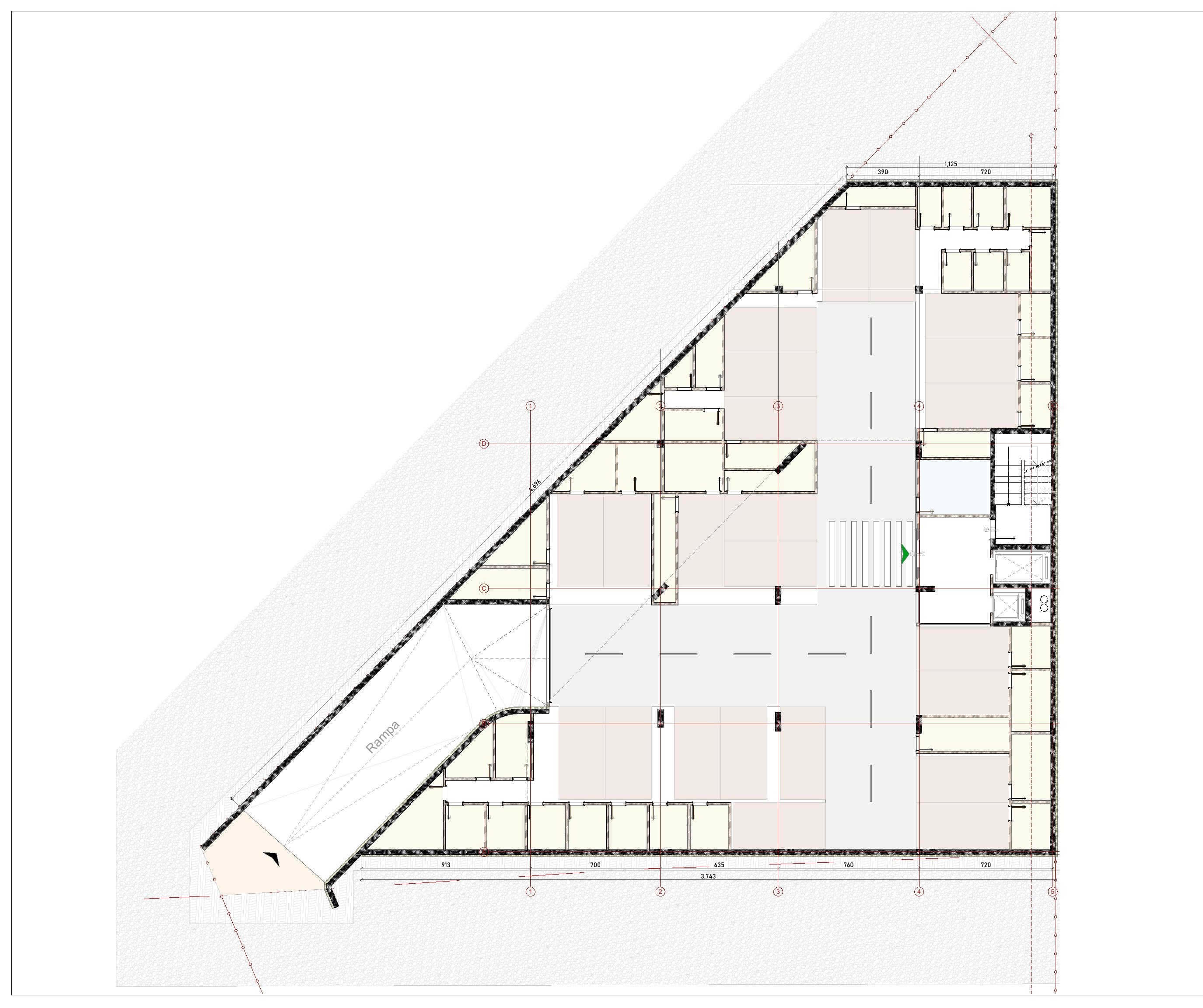 Basement parking & storage