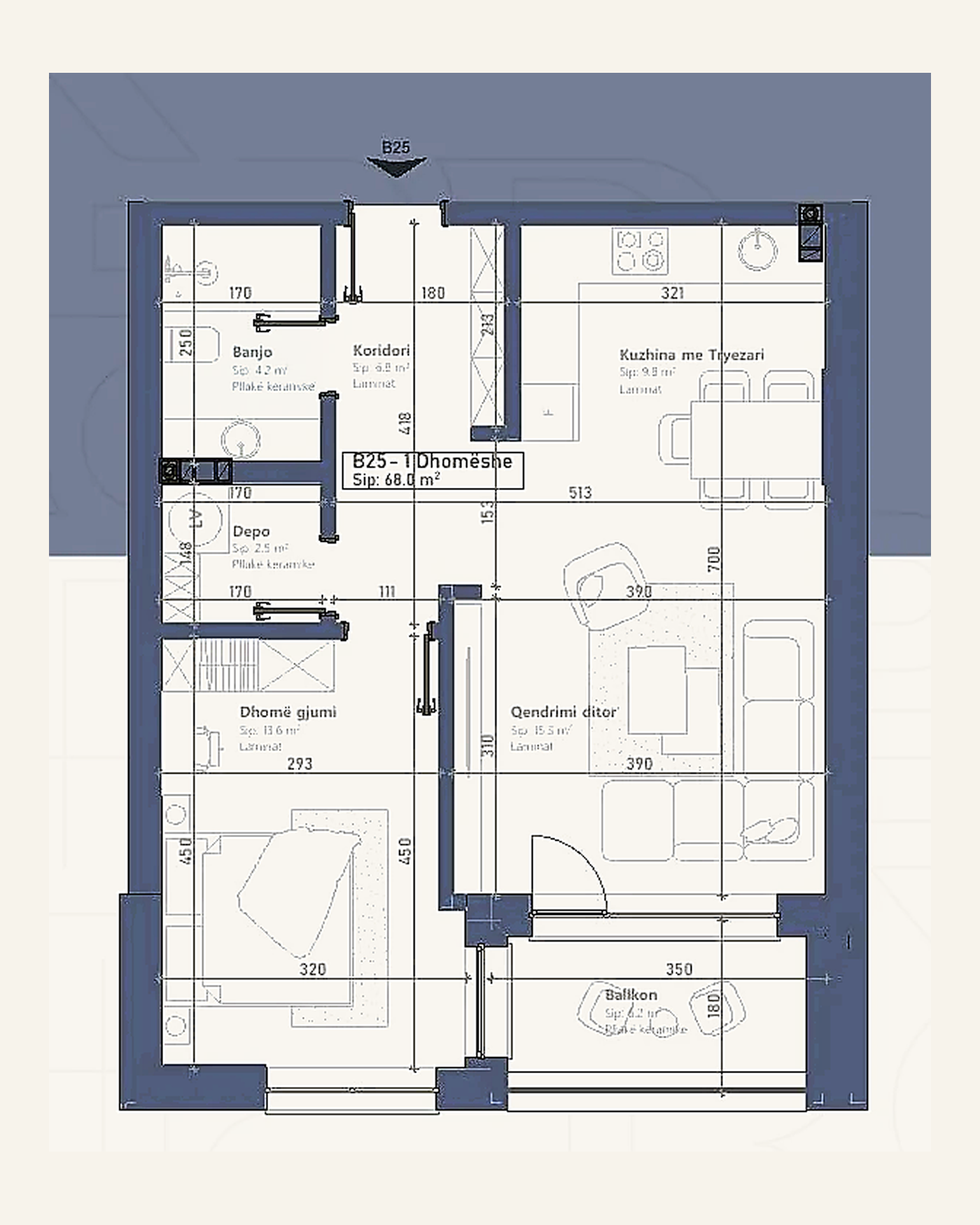 Floor plan · 61