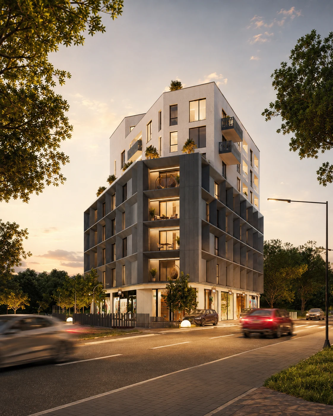Rexos Gate exterior visualisation