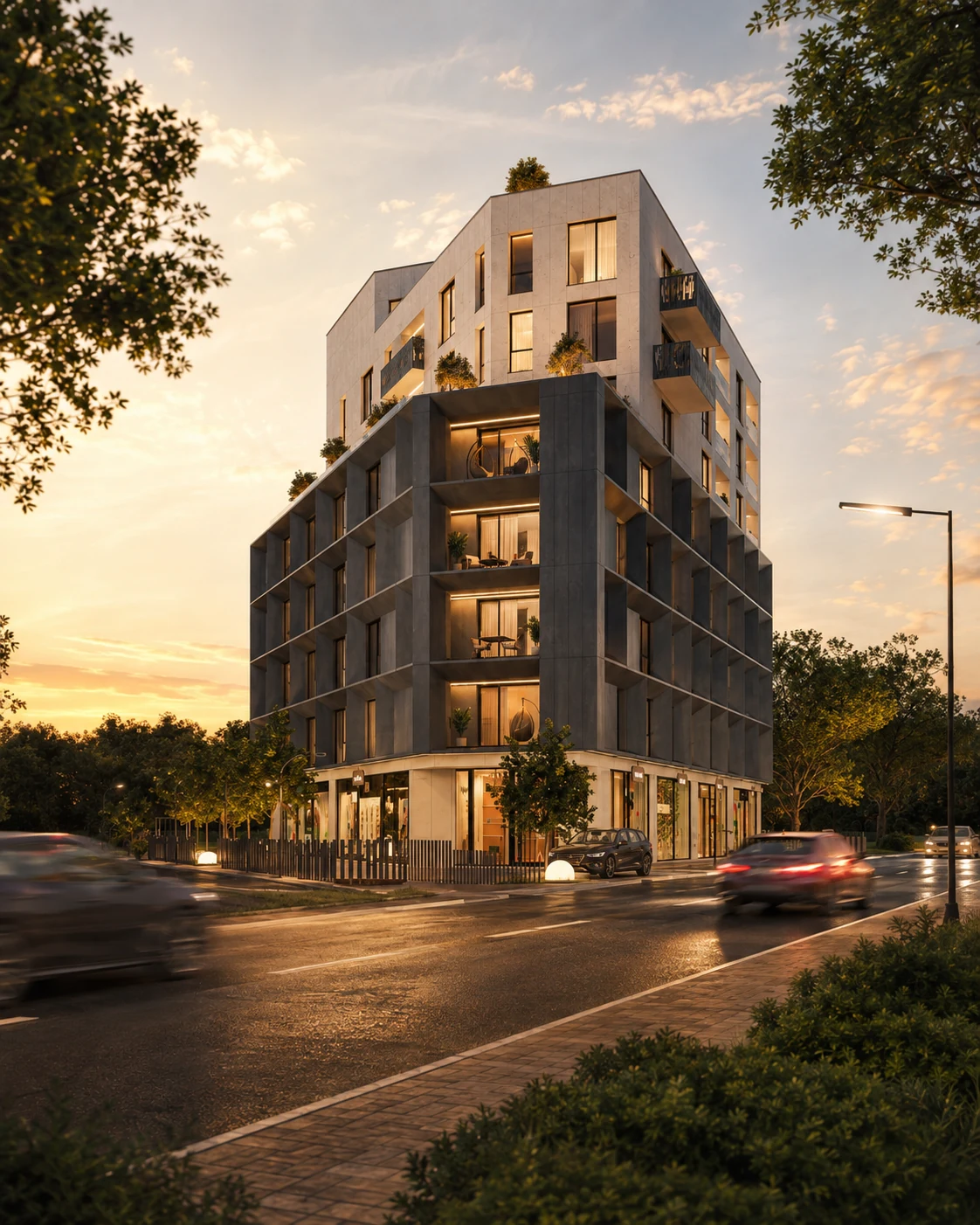 Rexos Gate exterior visualisation
